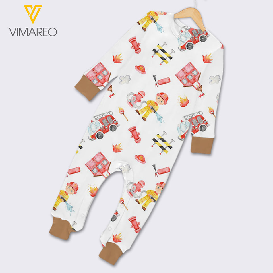 Firefighter Baby Romper KSHEU7