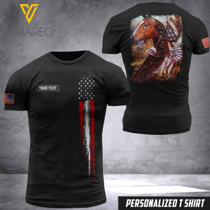 Personalized Horse Eagle Tshirt NGEGH