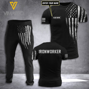 Personalized Ironworker Tshirt Sweatpants NBVE