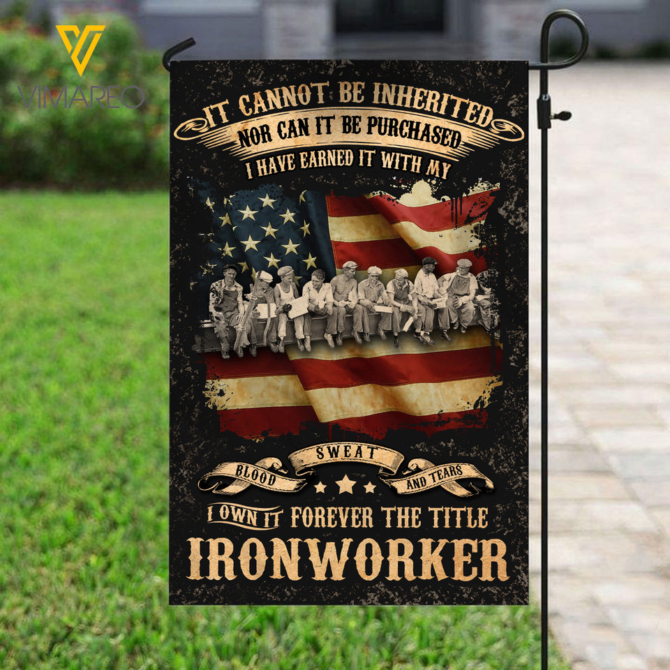 Ironworker Own it the title Flag JXGGE