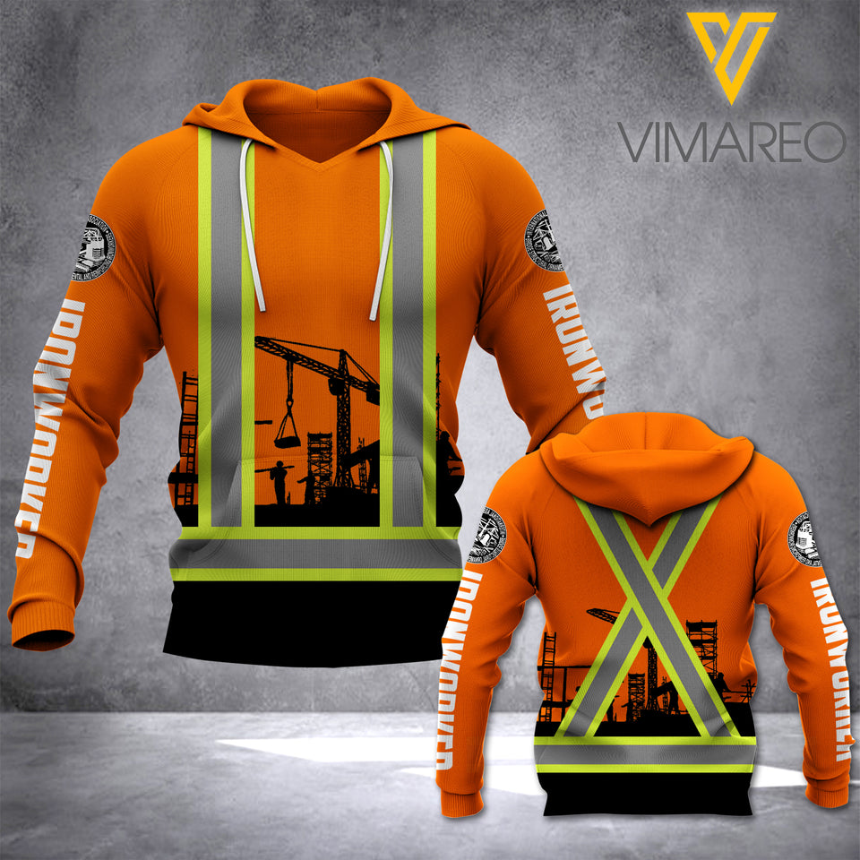 Ironworker 3D printed hoodie KEW