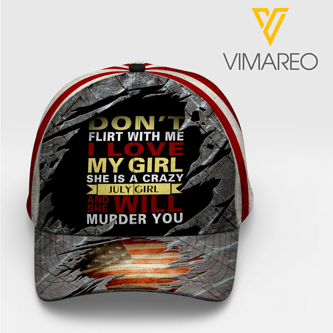 July Girl Peaked Cap 3D SEP-NL13