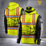 Ironworker Safety Mask Hoodie 3d printed dh 2202HQ