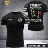 Customized Arborist Soldier 3D Printed Combat Shirt EZHQ080621