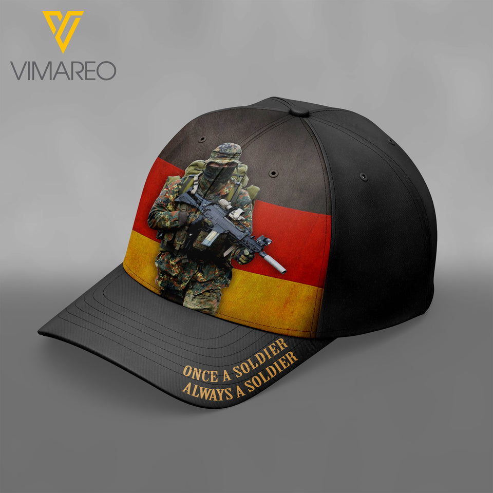 German Army 3D Printed Peaked Cap MAY-HQ21