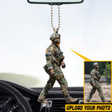 Personalized German Soldier/Veterans Image Car Hanging Printed 22AUG-HQ04