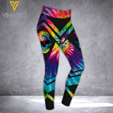 November Girl Criss-Cross Open Back Camisole Tank Top Legging TDTPT