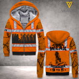 PERSONALIZED LOGGER FLEECE HOODIE 3D PRINTED LC