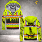 PERSONALIZED LOGGER FLEECE HOODIE 3D PRINTED LC