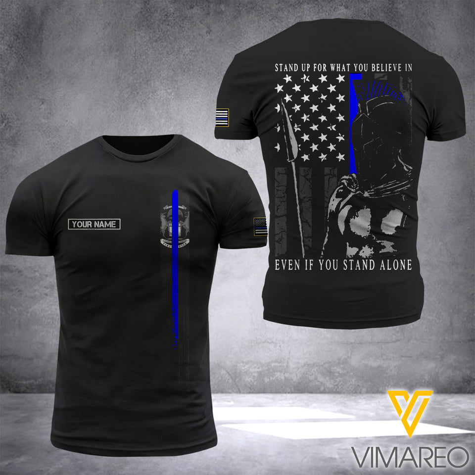 Personalized Michigan Stand for what you believe in Tshirt