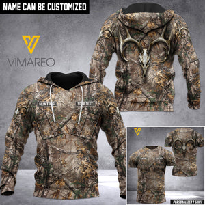Hunting Camouflage CUSTOMIZED T SHIRT/HOODIE 3D PRINTED TML