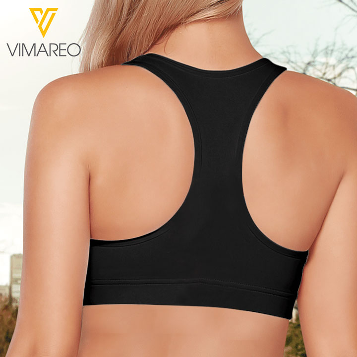 Simple woman- Running and cat 3D printed Sport bra