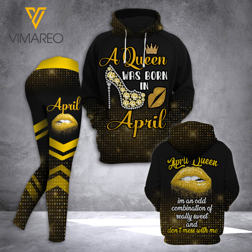 VMVH April girl combo hoodie+legging 3d all print 0903 HTQ