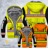 PLUMBER SAFETY FLEECE HOODIE 3D PRINTED 040221