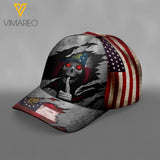 Georgia Peaked cap 3D TL093 SKULL