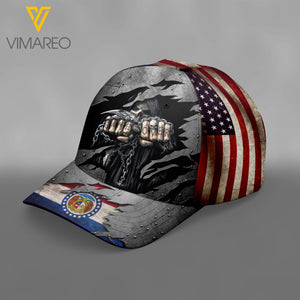 Missouri Peaked cap 3D TMT SKELETON