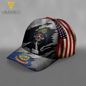idaho Peaked cap 3D TL093 SKULL