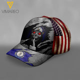 kentucky Peaked cap 3D TL093 SKULL