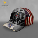 massachusetts Peaked cap 3D TL093 SKULL