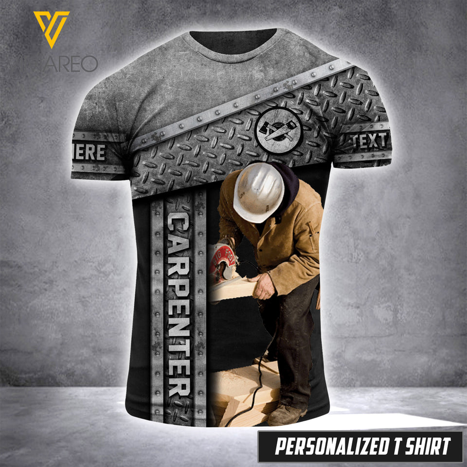 carpenter CUSTOMIZE T SHIRT 3D PRINTED TMT 125