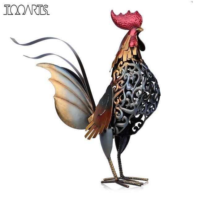 Rooster Garden Decoration Furnishing Articles Artwork Home Decor
