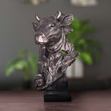 Cow Home Decoration  Figurines Resin Crafts Decoration Artware