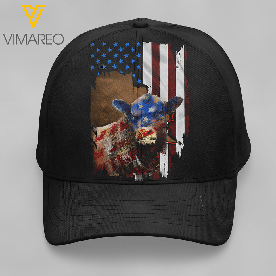 VH Red Angus Peaked cap 3D 2402 HVQ