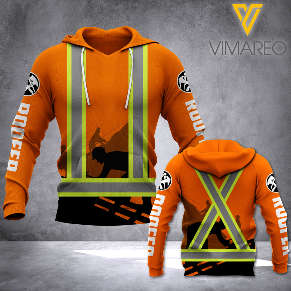 Roofer 3D printed hoodie KEW