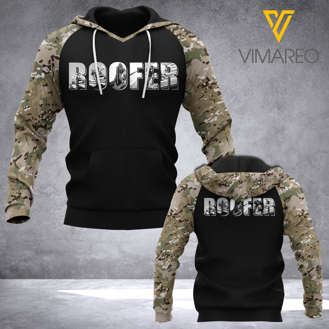 Roofer 3D printed hoodie MCB