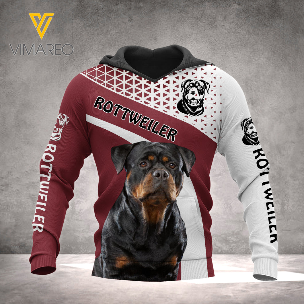 Rottweiler HOODIE 3D TPM