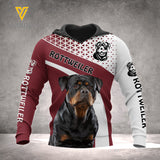 Rottweiler HOODIE 3D TPM