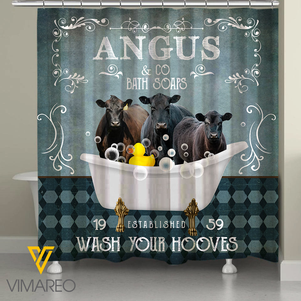 Angus Cattle Shower Curtain VMT