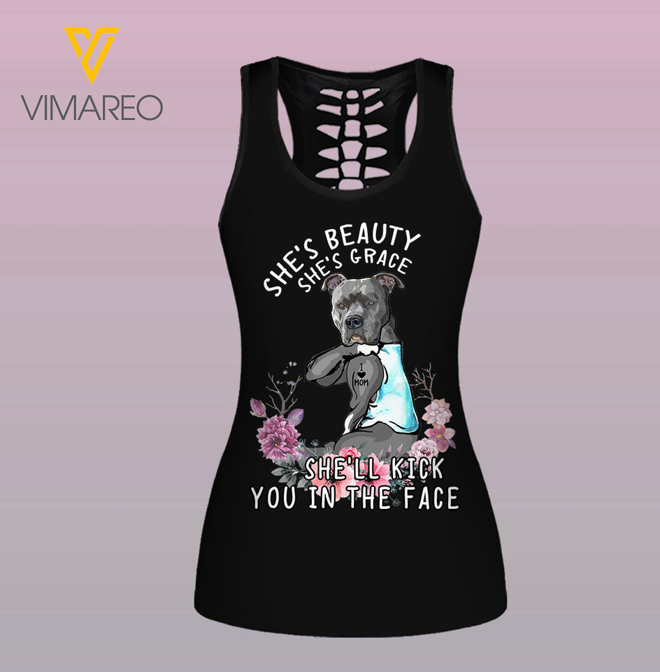 MH PITBULL DOG TANKTOP 3D PRINTED FEB-NV24