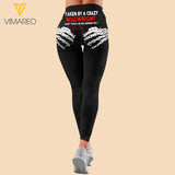 Taken by a crazy Millwright Criss-Cross Open Back Camisole Tank Top Legging